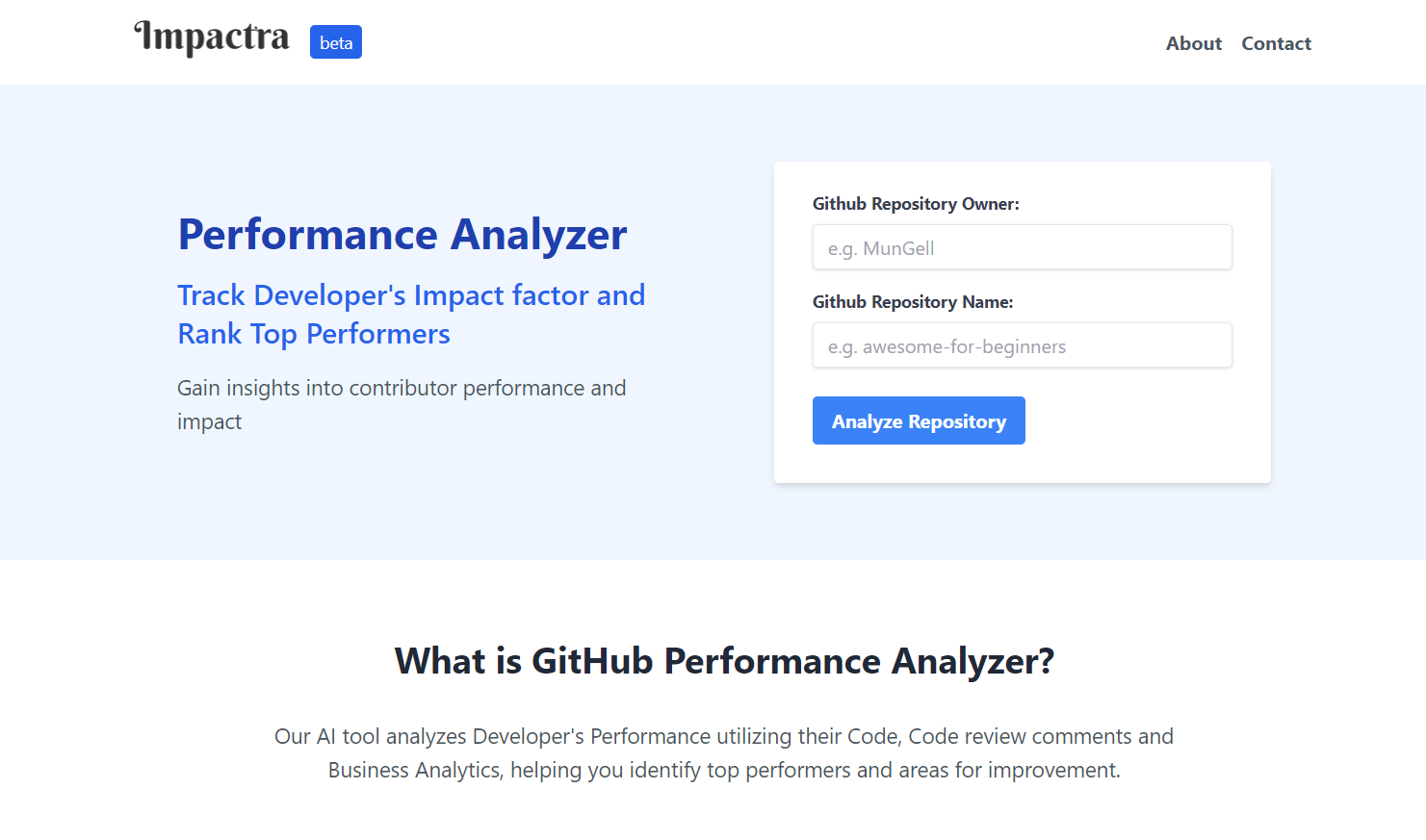 Impactra Demo